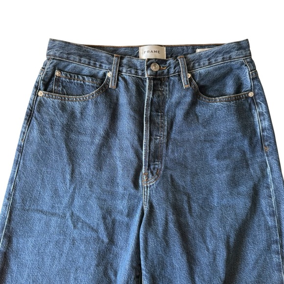 FRAME Le Low Baggy Wide Leg Jeans | 27 - Picture 7 of 12